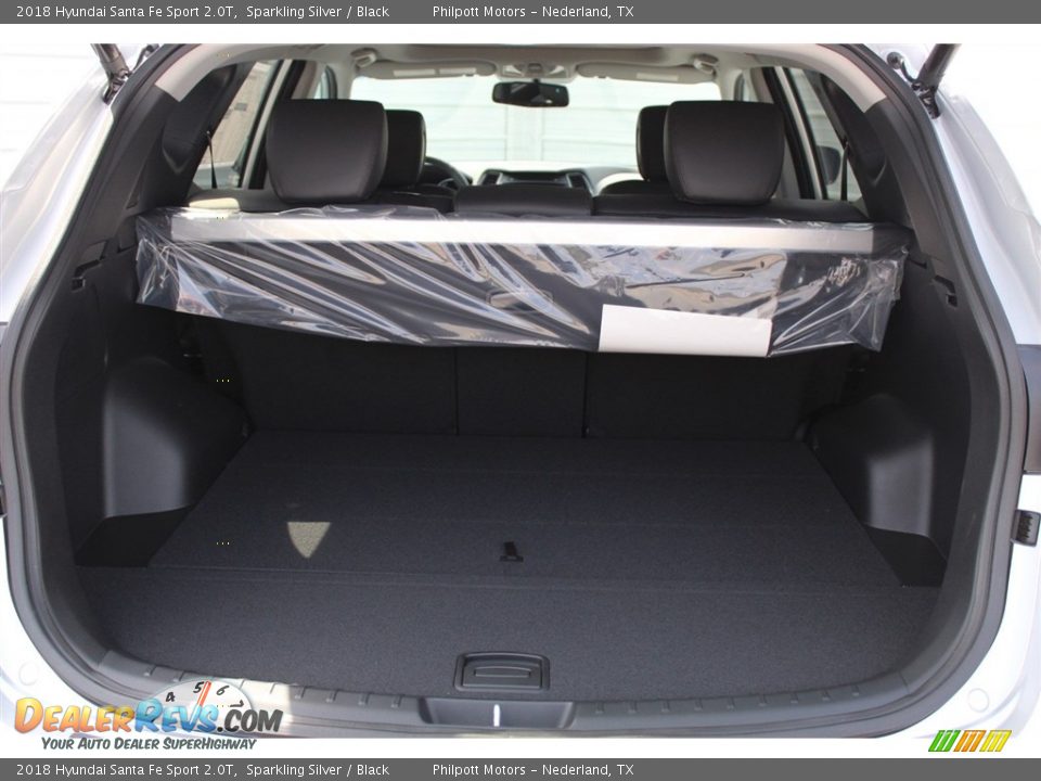 2018 Hyundai Santa Fe Sport 2.0T Sparkling Silver / Black Photo #28