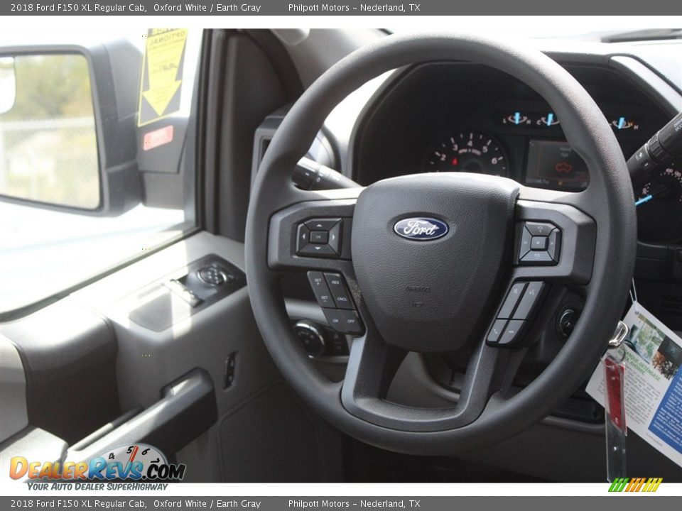 2018 Ford F150 XL Regular Cab Steering Wheel Photo #21