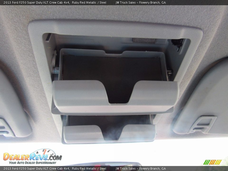 2013 Ford F250 Super Duty XLT Crew Cab 4x4 Ruby Red Metallic / Steel Photo #20