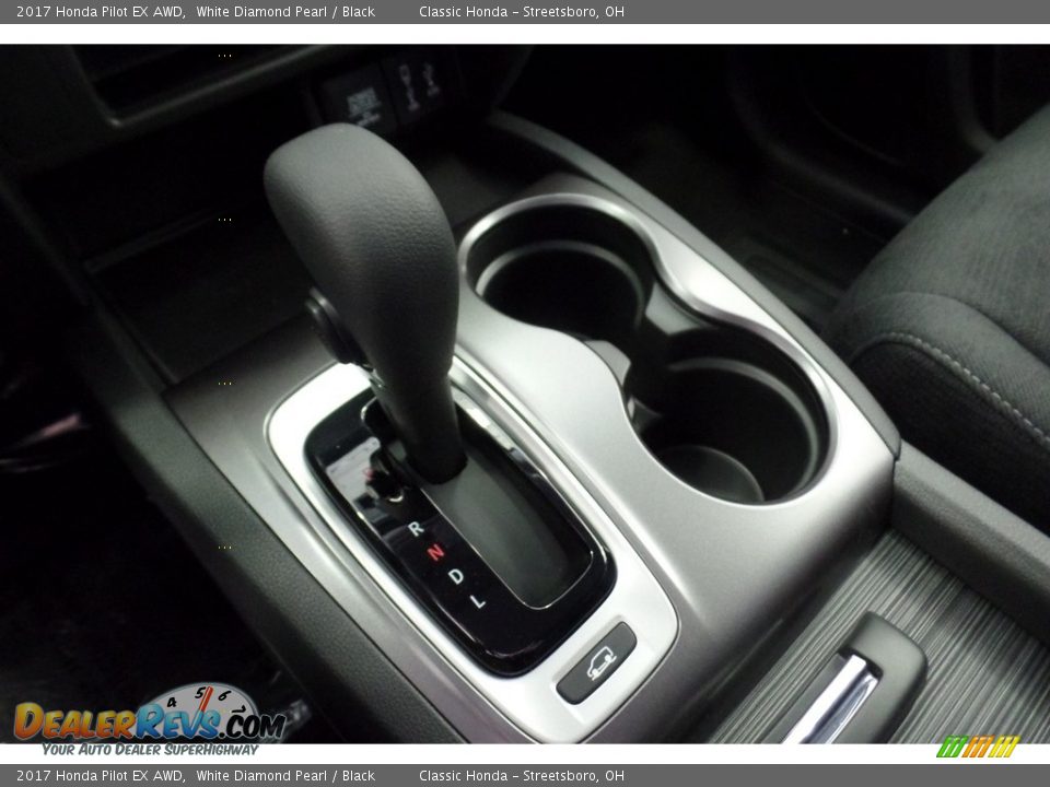 2017 Honda Pilot EX AWD White Diamond Pearl / Black Photo #15