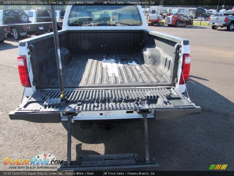 2015 Ford F250 Super Duty XL Crew Cab Oxford White / Steel Photo #10