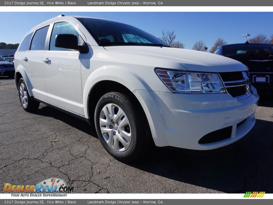 2017 Dodge Journey SE Vice White / Black Photo #4