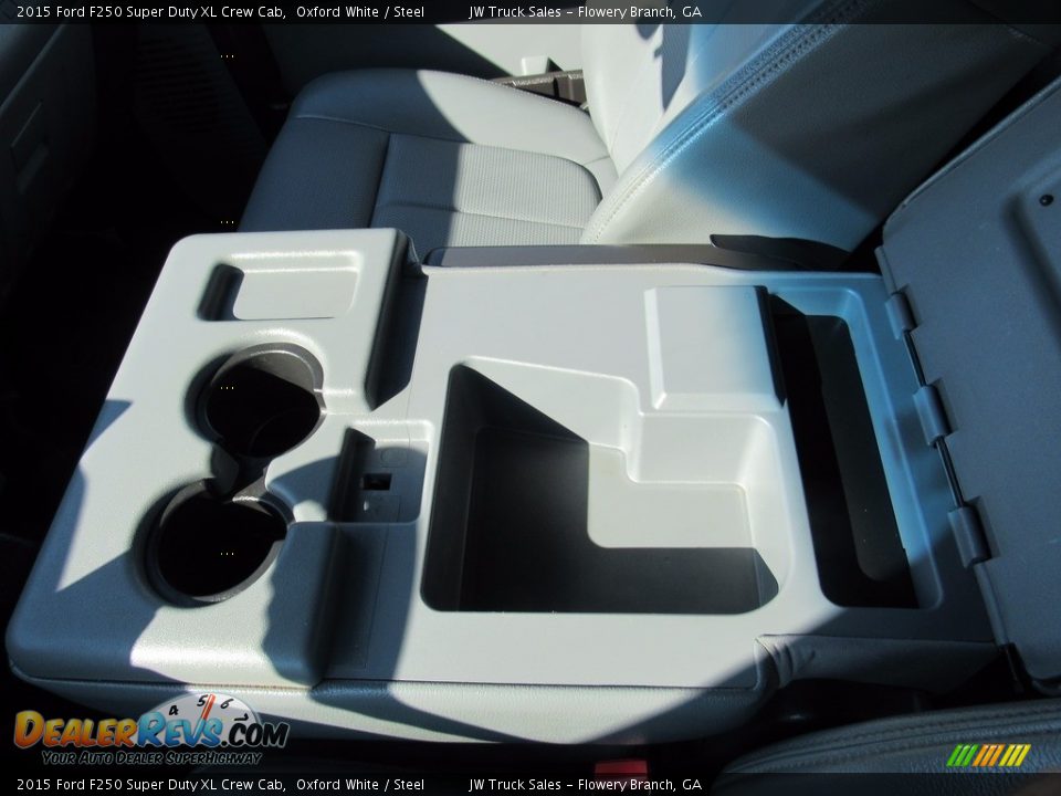2015 Ford F250 Super Duty XL Crew Cab Oxford White / Steel Photo #20