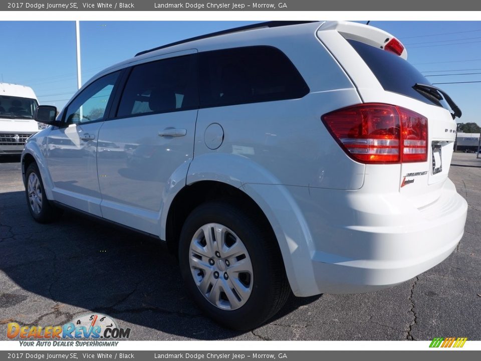 2017 Dodge Journey SE Vice White / Black Photo #2