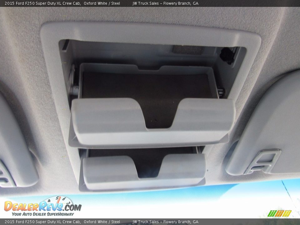 2015 Ford F250 Super Duty XL Crew Cab Oxford White / Steel Photo #22