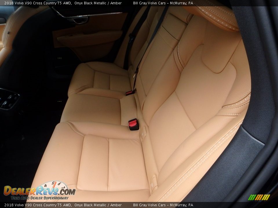 Rear Seat of 2018 Volvo V90 Cross Country T5 AWD Photo #8