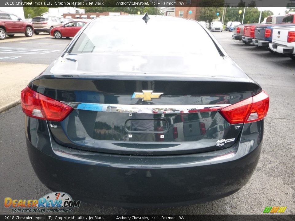 2018 Chevrolet Impala LT Graphite Metallic / Jet Black Photo #5