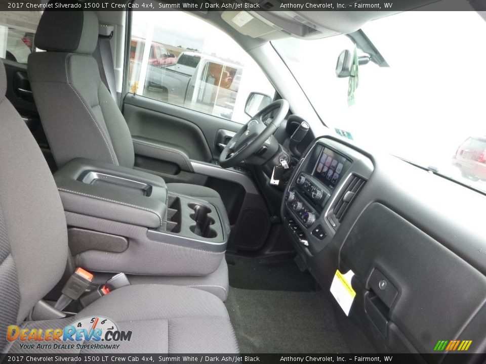 2017 Chevrolet Silverado 1500 LT Crew Cab 4x4 Summit White / Dark Ash/Jet Black Photo #3