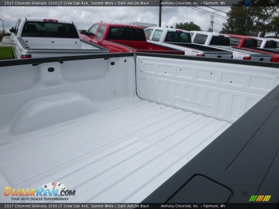 2017 Chevrolet Silverado 1500 LT Crew Cab 4x4 Summit White / Dark Ash/Jet Black Photo #12