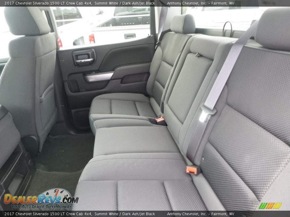 2017 Chevrolet Silverado 1500 LT Crew Cab 4x4 Summit White / Dark Ash/Jet Black Photo #13