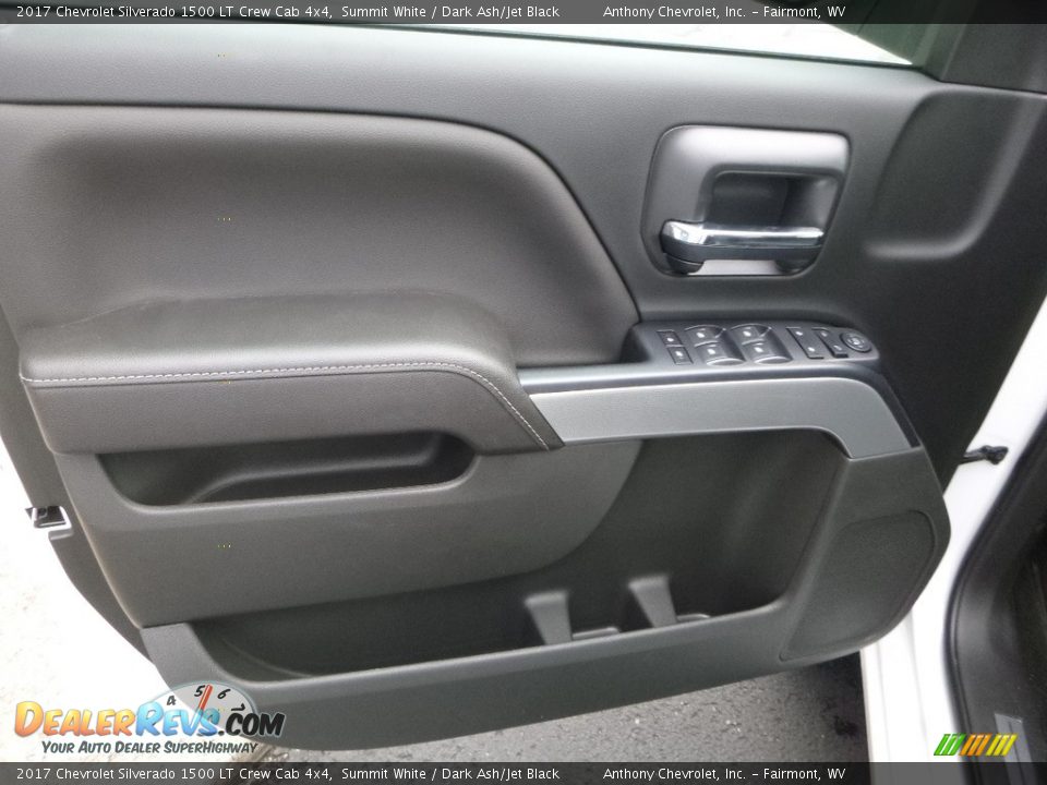 2017 Chevrolet Silverado 1500 LT Crew Cab 4x4 Summit White / Dark Ash/Jet Black Photo #14