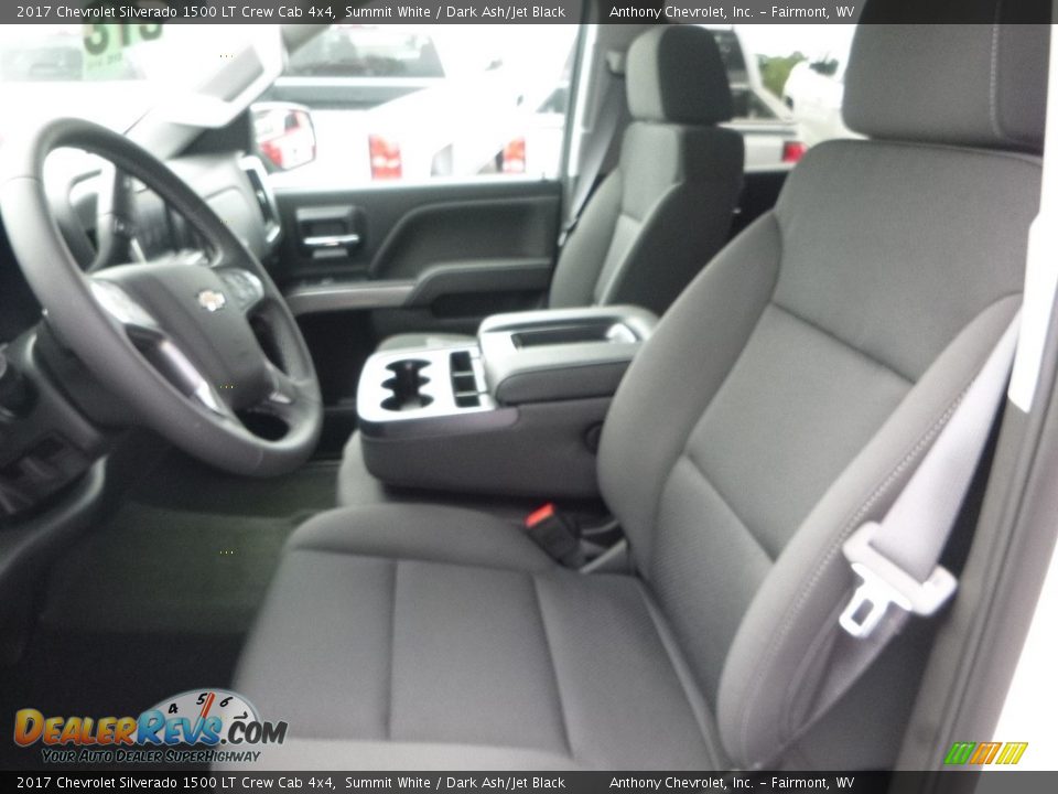 2017 Chevrolet Silverado 1500 LT Crew Cab 4x4 Summit White / Dark Ash/Jet Black Photo #15