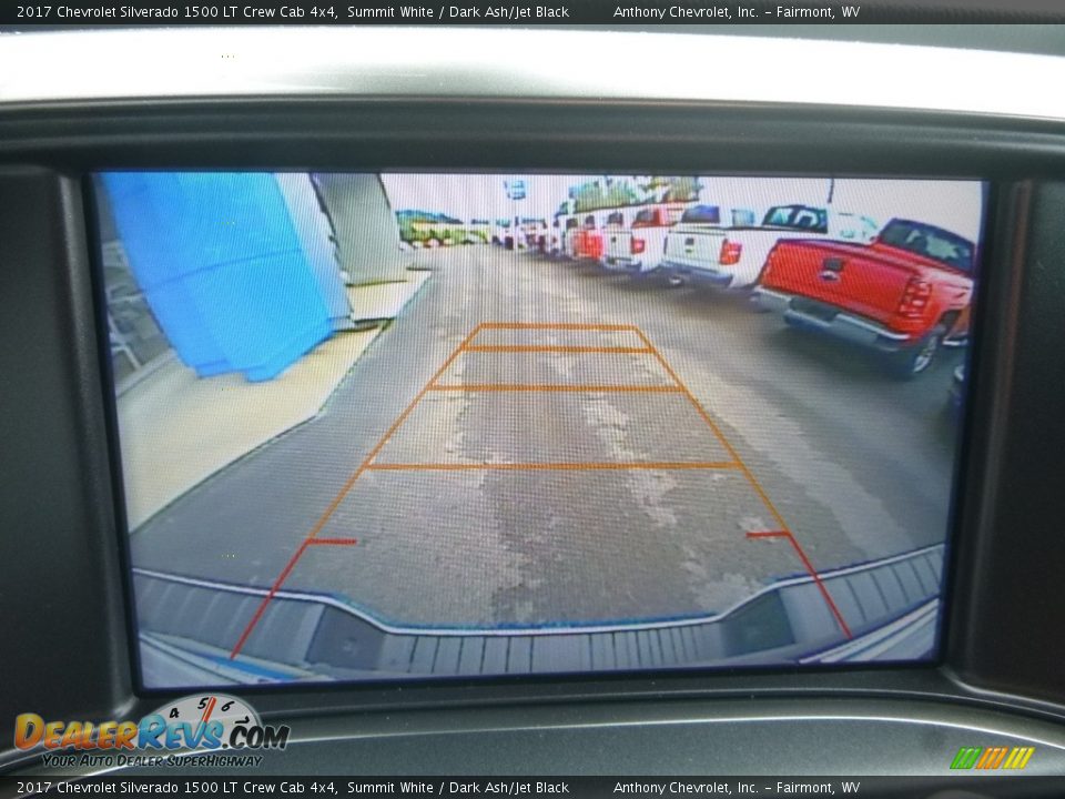 2017 Chevrolet Silverado 1500 LT Crew Cab 4x4 Summit White / Dark Ash/Jet Black Photo #18