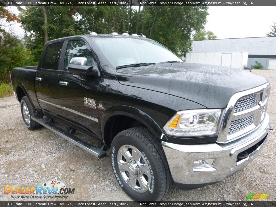 Front 3/4 View of 2018 Ram 2500 Laramie Crew Cab 4x4 Photo #7