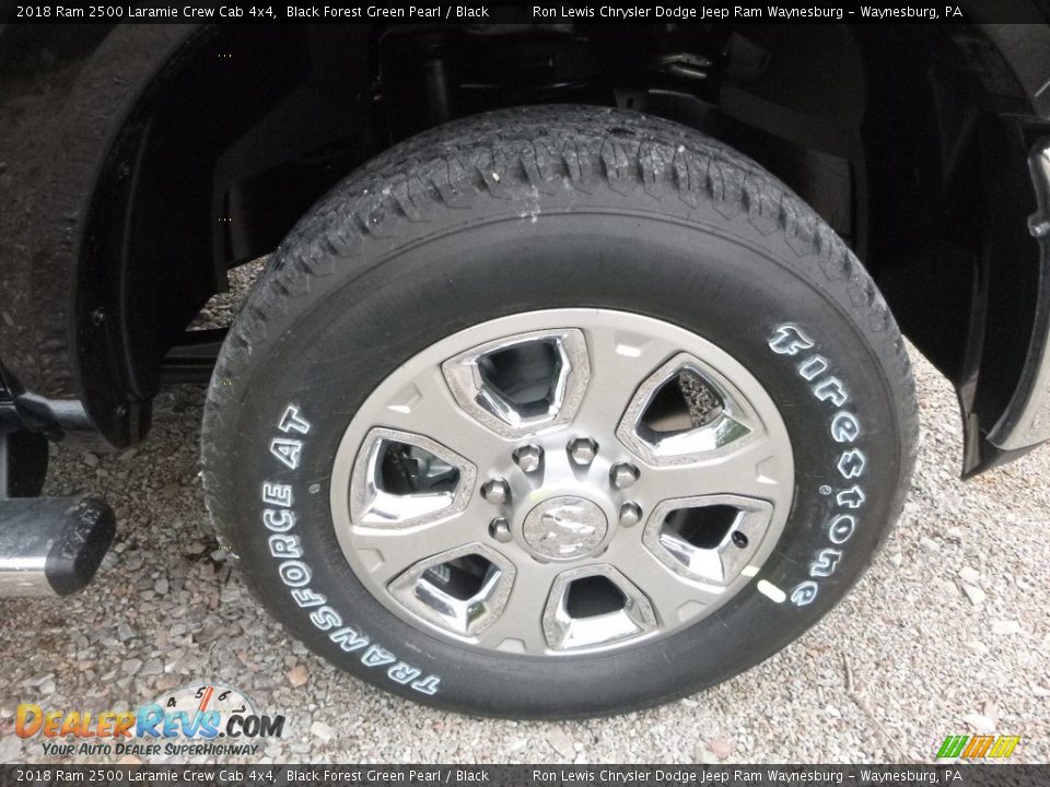 2018 Ram 2500 Laramie Crew Cab 4x4 Black Forest Green Pearl / Black Photo #9