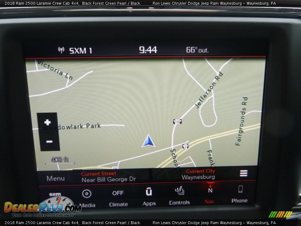 2018 Ram 2500 Laramie Crew Cab 4x4 Black Forest Green Pearl / Black Photo #18