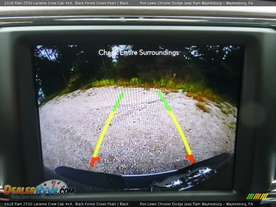 2018 Ram 2500 Laramie Crew Cab 4x4 Black Forest Green Pearl / Black Photo #19