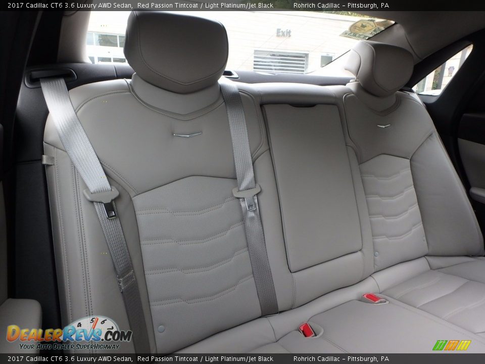 2017 Cadillac CT6 3.6 Luxury AWD Sedan Red Passion Tintcoat / Light Platinum/Jet Black Photo #20