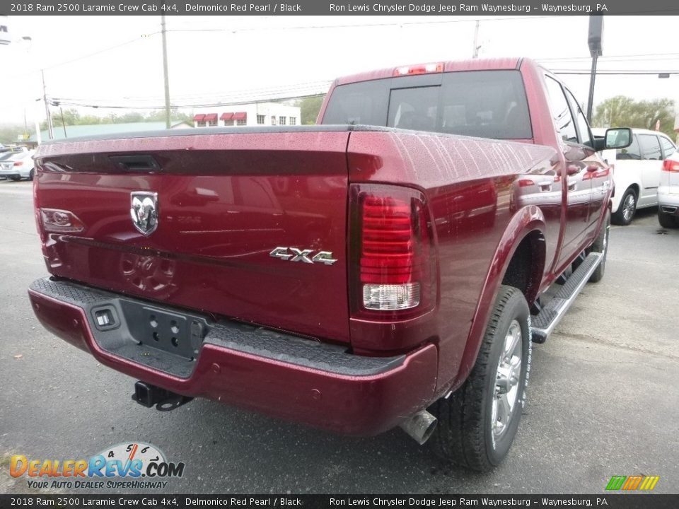 2018 Ram 2500 Laramie Crew Cab 4x4 Delmonico Red Pearl / Black Photo #5