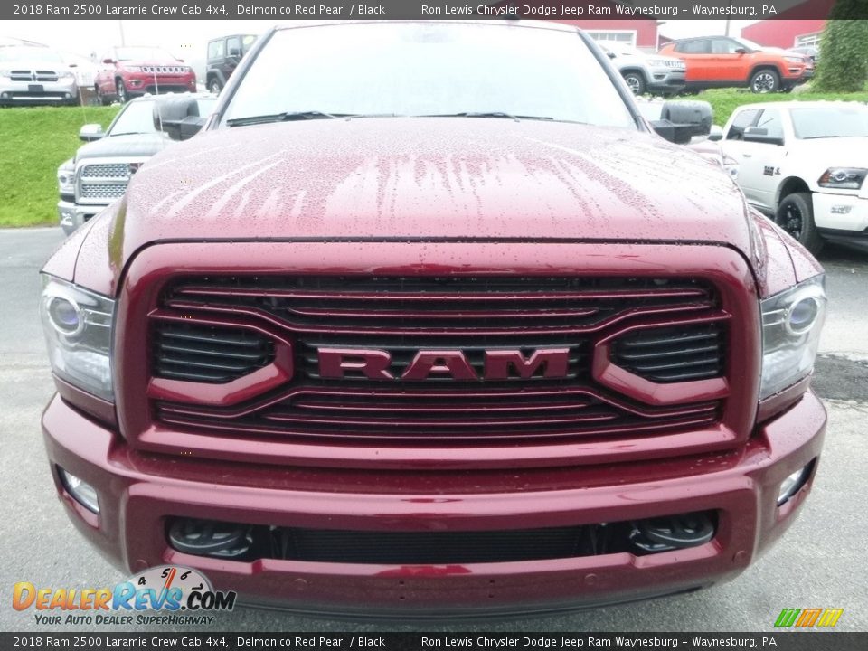 Delmonico Red Pearl 2018 Ram 2500 Laramie Crew Cab 4x4 Photo #8