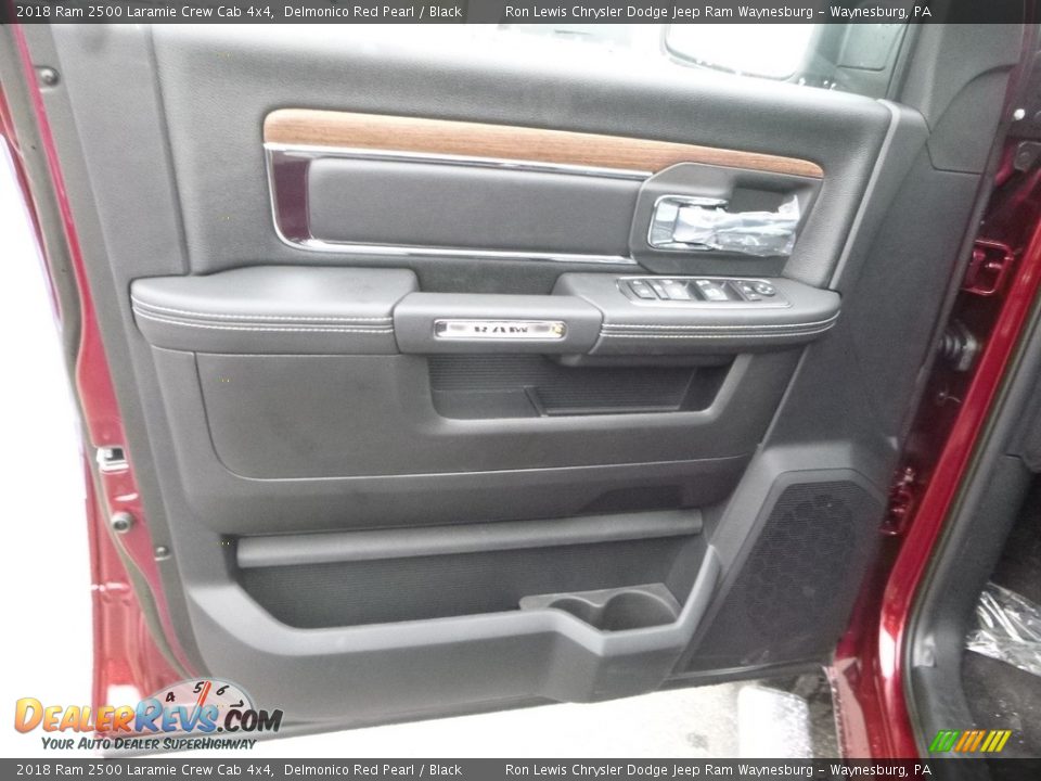 2018 Ram 2500 Laramie Crew Cab 4x4 Delmonico Red Pearl / Black Photo #16