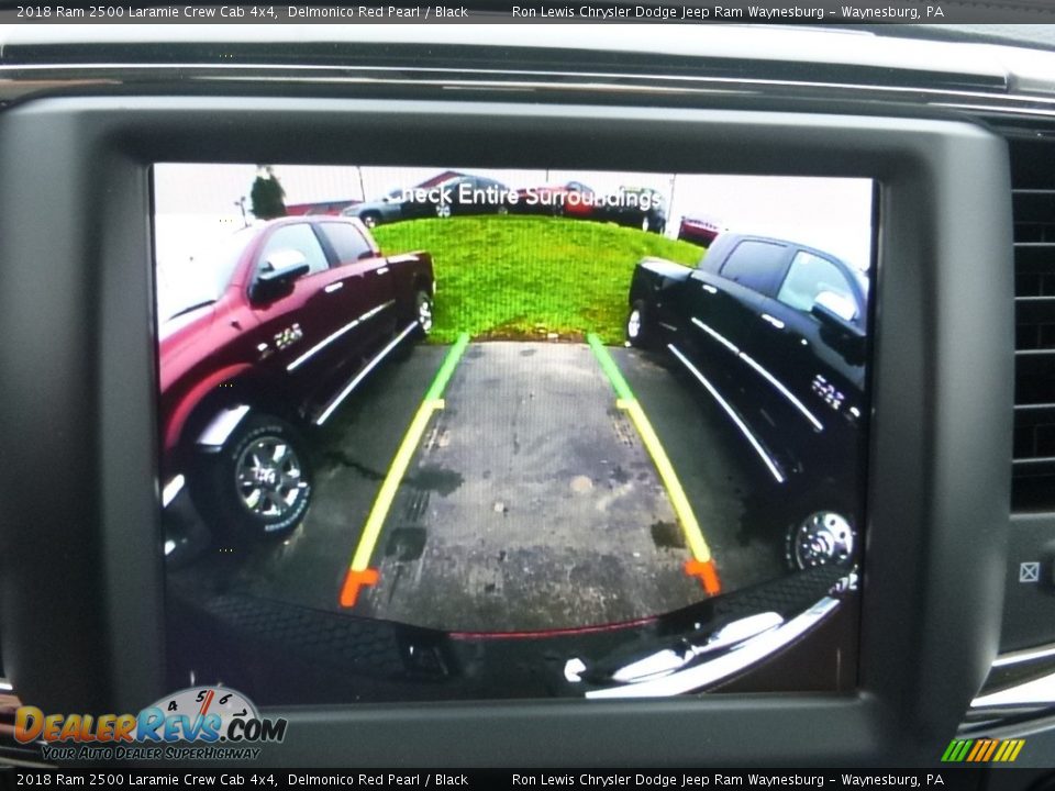 2018 Ram 2500 Laramie Crew Cab 4x4 Delmonico Red Pearl / Black Photo #19