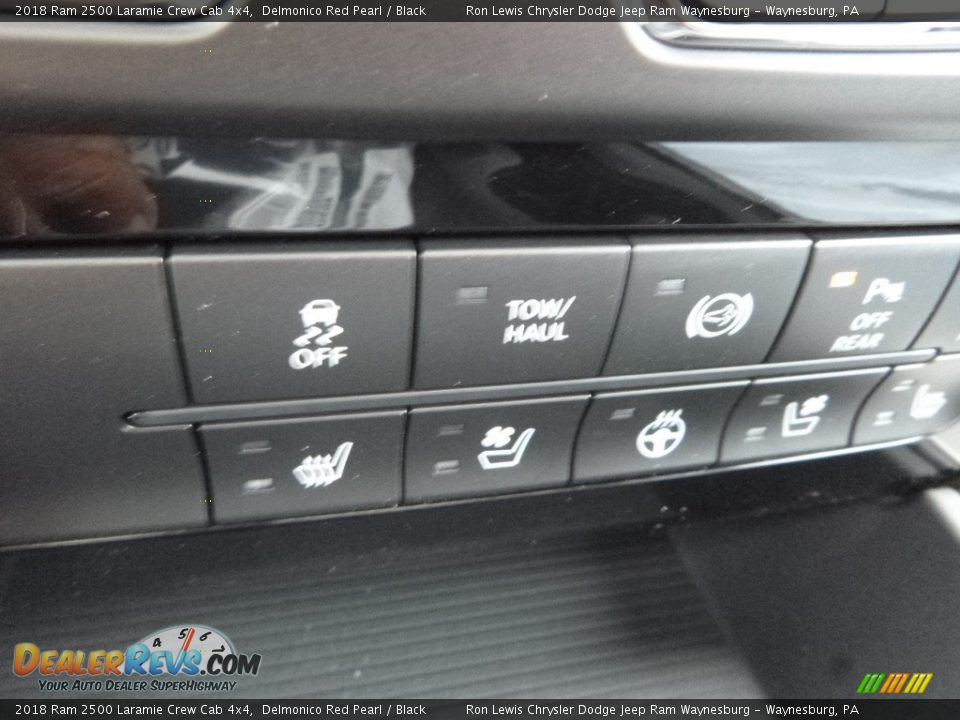 2018 Ram 2500 Laramie Crew Cab 4x4 Delmonico Red Pearl / Black Photo #20