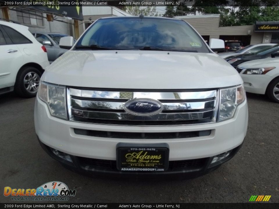 2009 Ford Edge Limited AWD Sterling Grey Metallic / Camel Photo #2