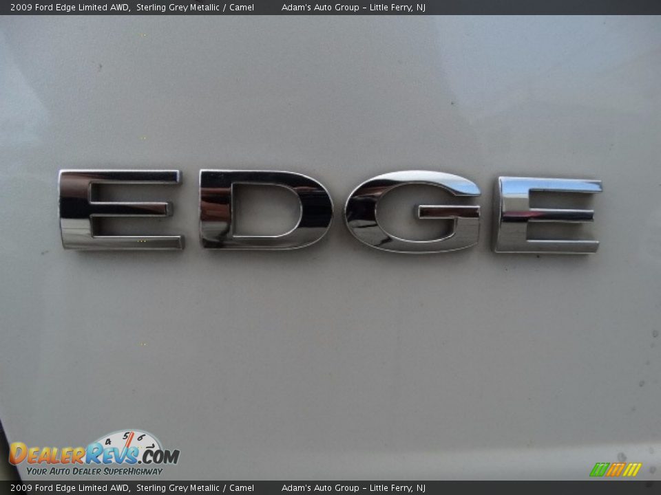 2009 Ford Edge Limited AWD Sterling Grey Metallic / Camel Photo #32