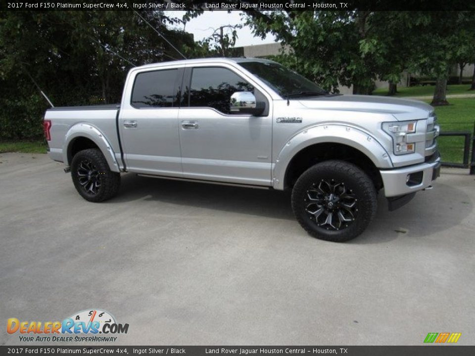2017 Ford F150 Platinum SuperCrew 4x4 Ingot Silver / Black Photo #1