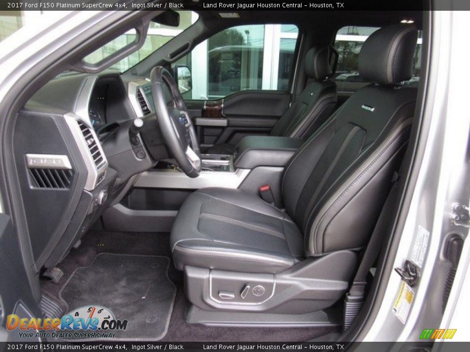 2017 Ford F150 Platinum SuperCrew 4x4 Ingot Silver / Black Photo #3