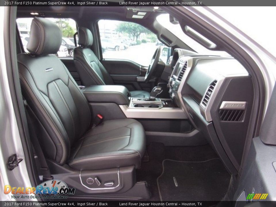 2017 Ford F150 Platinum SuperCrew 4x4 Ingot Silver / Black Photo #5