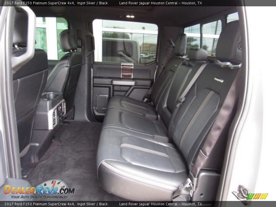 2017 Ford F150 Platinum SuperCrew 4x4 Ingot Silver / Black Photo #14