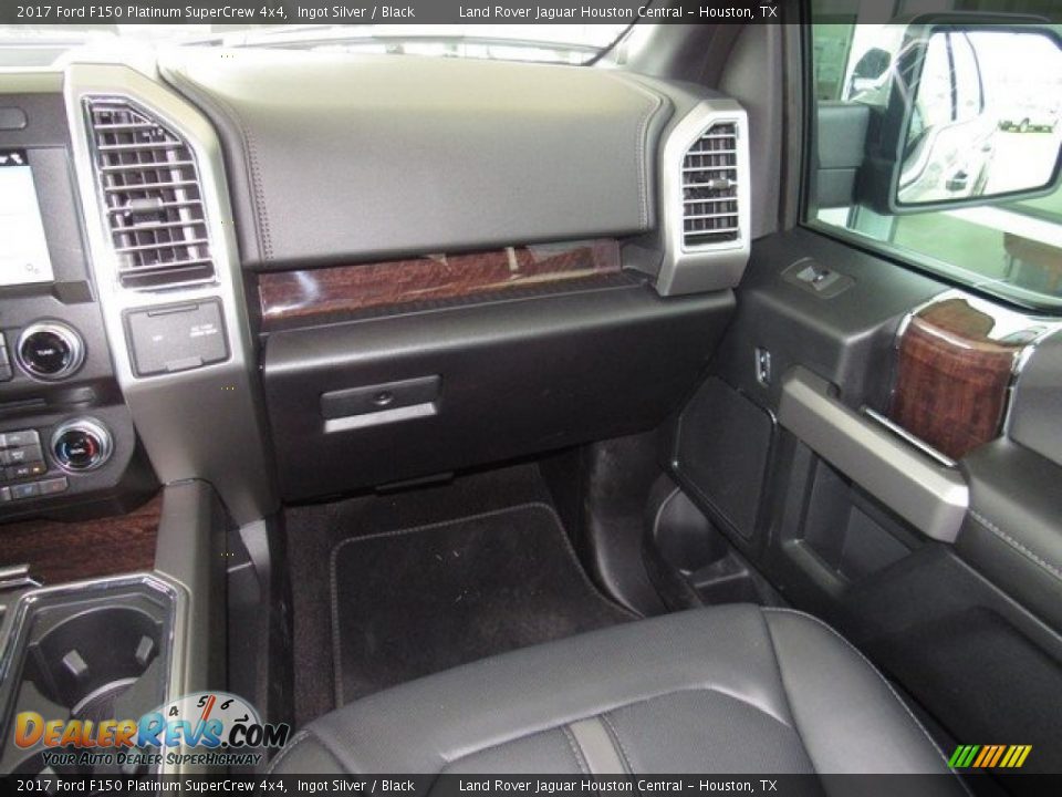 2017 Ford F150 Platinum SuperCrew 4x4 Ingot Silver / Black Photo #16