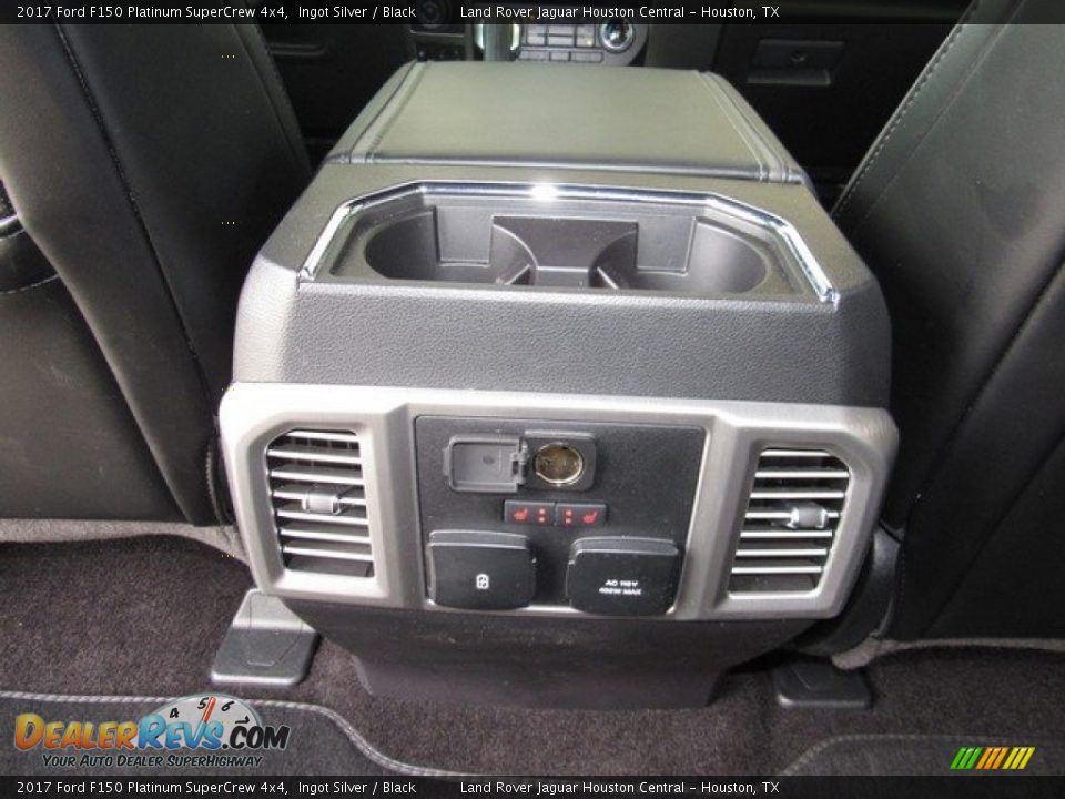 2017 Ford F150 Platinum SuperCrew 4x4 Ingot Silver / Black Photo #17