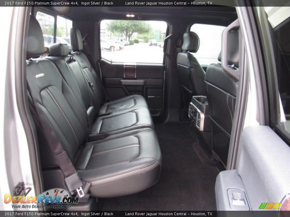 2017 Ford F150 Platinum SuperCrew 4x4 Ingot Silver / Black Photo #18