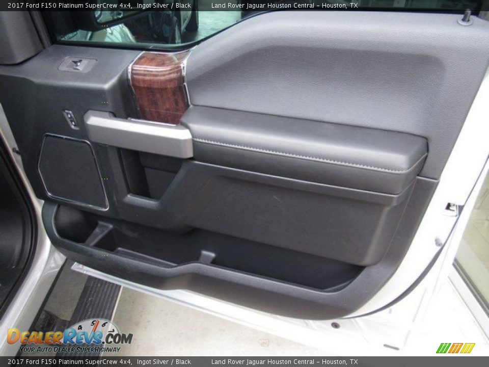 2017 Ford F150 Platinum SuperCrew 4x4 Ingot Silver / Black Photo #20