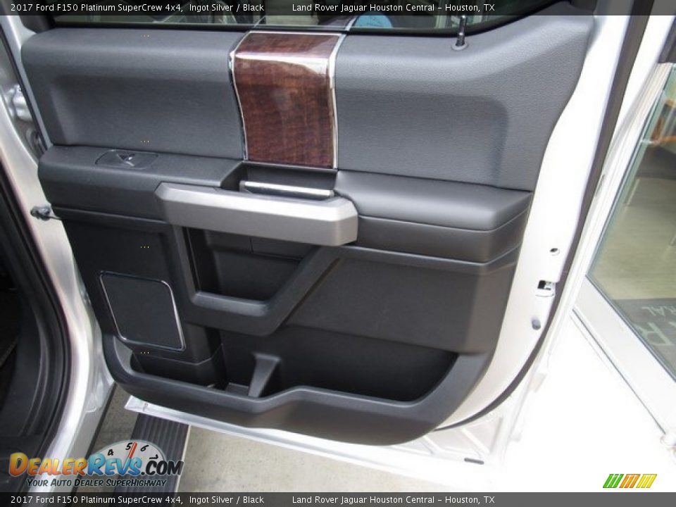 2017 Ford F150 Platinum SuperCrew 4x4 Ingot Silver / Black Photo #21