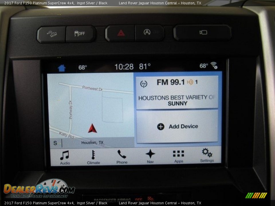 2017 Ford F150 Platinum SuperCrew 4x4 Ingot Silver / Black Photo #30