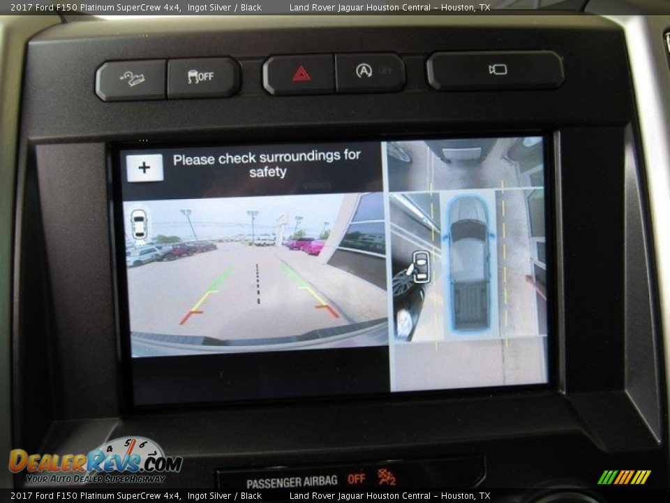 2017 Ford F150 Platinum SuperCrew 4x4 Ingot Silver / Black Photo #31