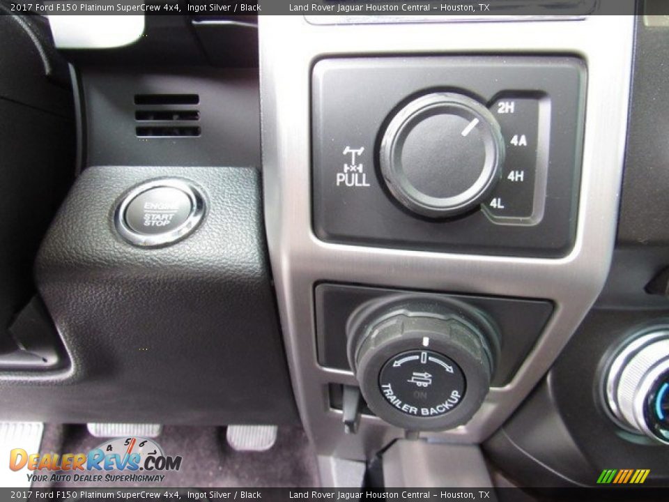 2017 Ford F150 Platinum SuperCrew 4x4 Ingot Silver / Black Photo #33