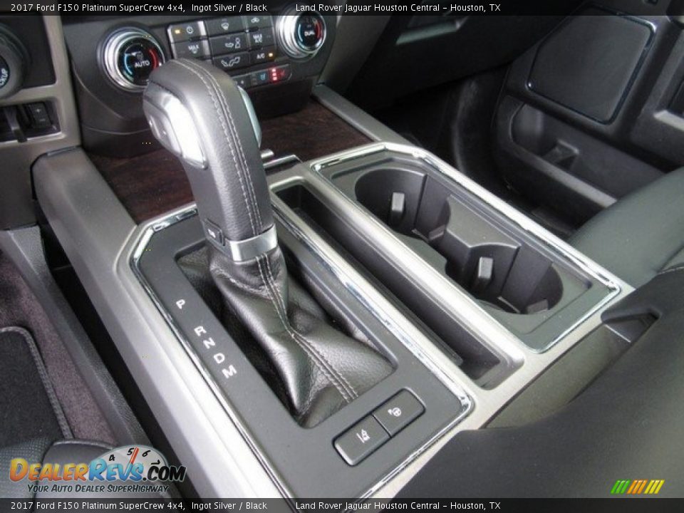 2017 Ford F150 Platinum SuperCrew 4x4 Ingot Silver / Black Photo #34