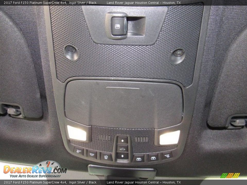 2017 Ford F150 Platinum SuperCrew 4x4 Ingot Silver / Black Photo #35