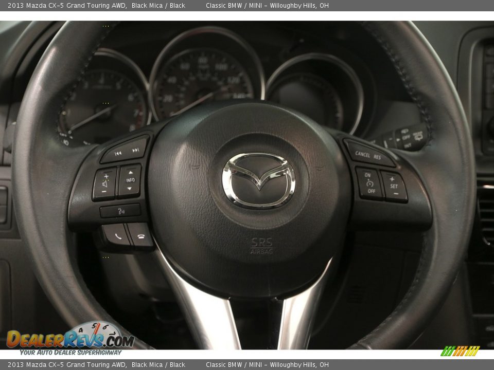 2013 Mazda CX-5 Grand Touring AWD Black Mica / Black Photo #6
