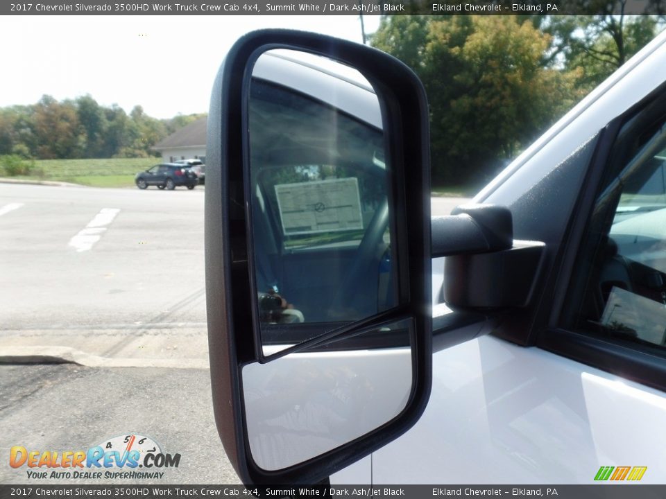 2017 Chevrolet Silverado 3500HD Work Truck Crew Cab 4x4 Summit White / Dark Ash/Jet Black Photo #20