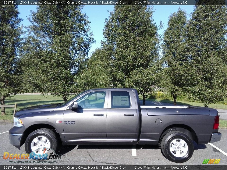 Granite Crystal Metallic 2017 Ram 1500 Tradesman Quad Cab 4x4 Photo #1