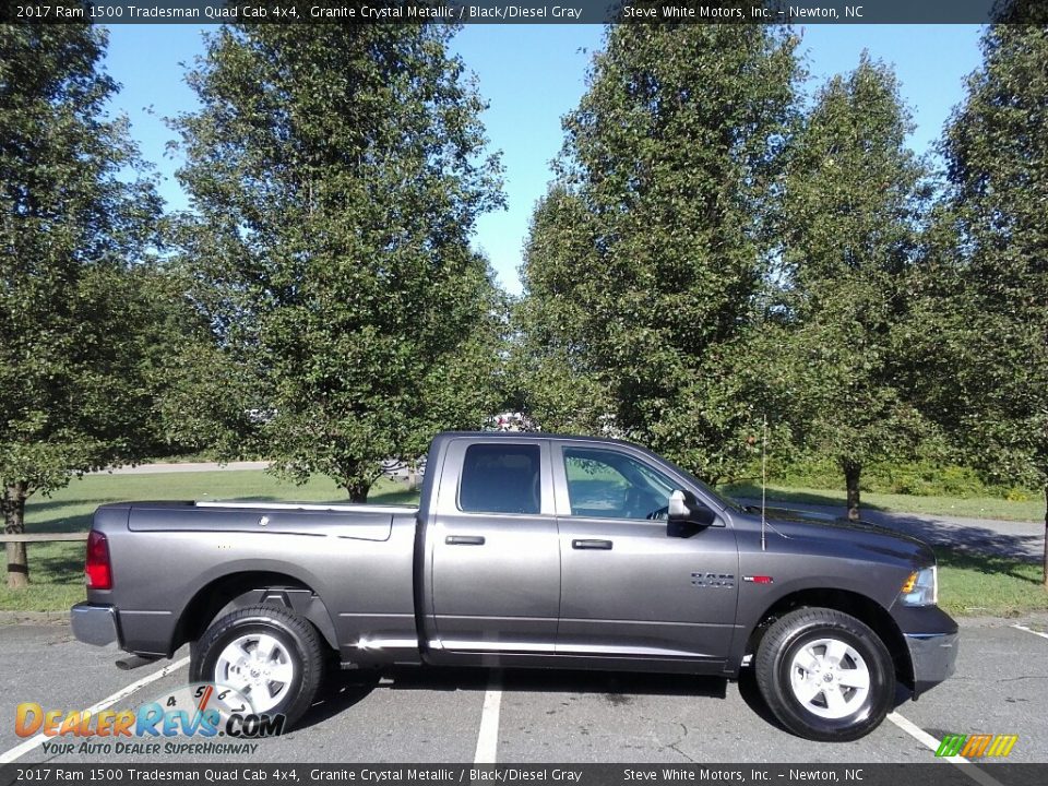 Granite Crystal Metallic 2017 Ram 1500 Tradesman Quad Cab 4x4 Photo #5