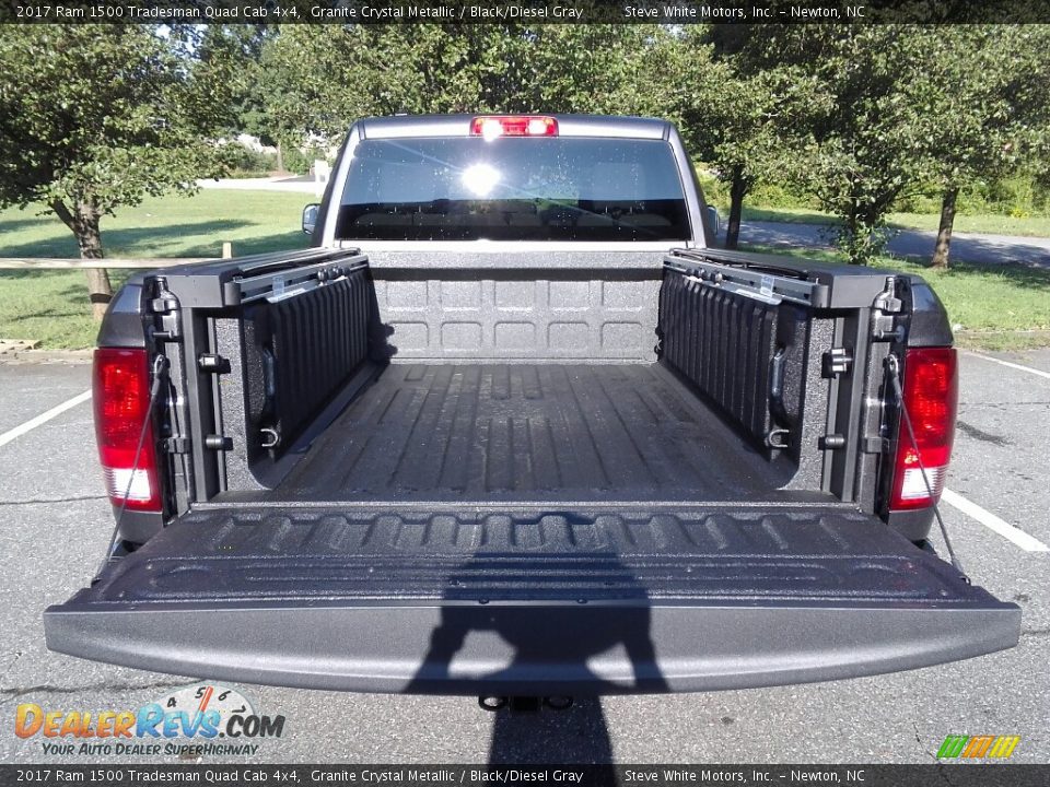 2017 Ram 1500 Tradesman Quad Cab 4x4 Granite Crystal Metallic / Black/Diesel Gray Photo #11