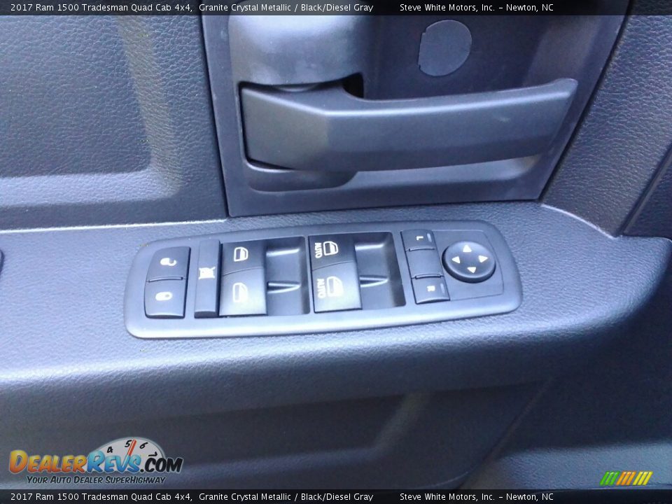 2017 Ram 1500 Tradesman Quad Cab 4x4 Granite Crystal Metallic / Black/Diesel Gray Photo #14