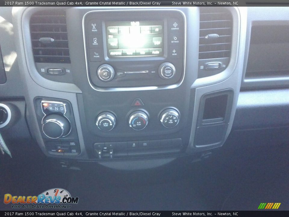 2017 Ram 1500 Tradesman Quad Cab 4x4 Granite Crystal Metallic / Black/Diesel Gray Photo #19